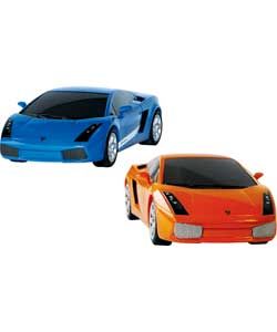 Buy Scalextric Lamborghini Gallardo Orange/Blue 132 Scale Cars at 