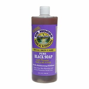 Buy Dr. Woods Products Shea Vision, Pure Black Soap with Shea Butter 