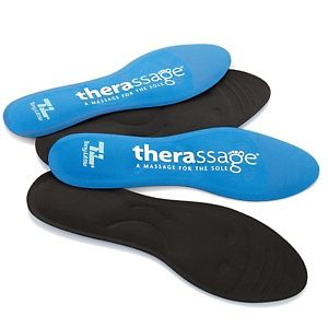 Tony Little Therassage® Massaging Fluid Insoles   2 pair 
