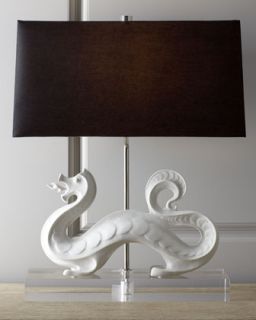 Jonathan Adler White Dragon Lamp   The Horchow Collection