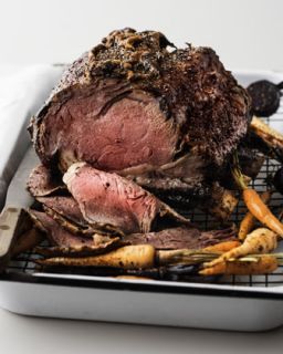 Peppercorn Bone In Prime Rib   The Horchow Collection