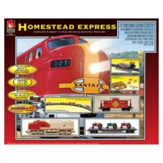 Lifelike Trains Diesel Freight Train Set   Homestead Express from 