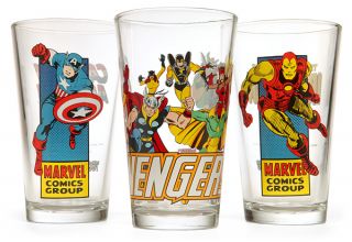   Marvel Comics Pint Glass