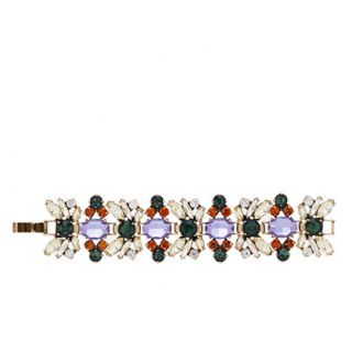 Fall floral crystal bracelet   bracelets   Womens jewelry   J.Crew