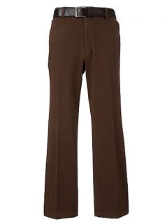 Buy John Lewis Stretch Twill Belt Trousers, Camel online at JohnLewis 