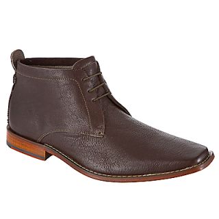 Buy Ted Baker Ashcroft Leather Chukka Boots, Brown online at JohnLewis 