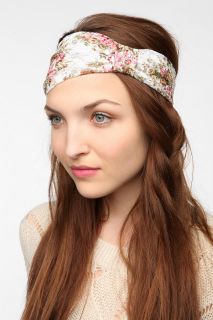 Floral Lace Headwrap   Urban Outfitters