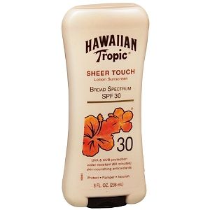 Hawaiian Tropic Sheer Touch Sunblock Lotion, SPF 30 8 fl oz (237 ml)