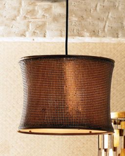 Copper Mosaic Chandelier   The Horchow Collection