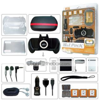 PSP GO 16 in 1 Accessories Gift Pack Bundle(CEV006)   USD $ 27.39
