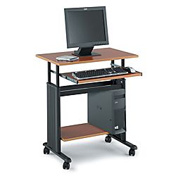Safco® Muv™ Adjustable Height Workstation, 29 33H x 28 1/2W x 22 