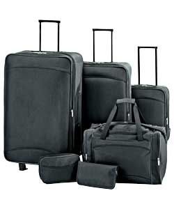 Buy Argos Value Range 6 Piece Luggage Set   Black at Argos.co.uk 