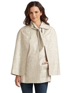 Tahari   Belle Bow Detail Cape    