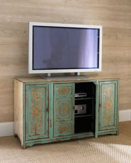Zoia Entertainment Console   The Horchow Collection