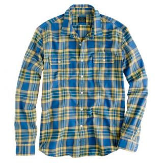 Flannel shirt in academic blue plaid   flannel shirts   Mens shirts 