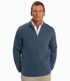 Cashmere Sweater, Cable Quarter Zip Henleys and Zip Necks  Free 