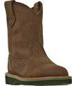 John Deere Boots Classic Pull On 1173   Gaucho Nutty Leather (Infants 