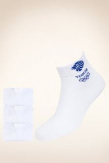 Pairs of Cotton Rich Team GB Quarter Sports Socks   Marks & Spencer 