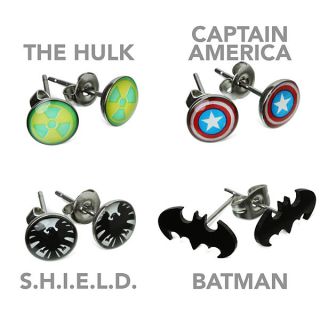   Superhero Earrings