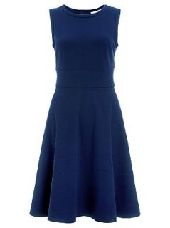 Buy COLLECTION by John Lewis Fit & Flare Ponte Dress, Eclipse online 
