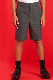 Pack   Boys Crease Resistant Shorts with Adjustable Waist   Marks 