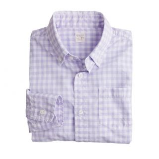 Sweet Hyacinth Boys Secret Wash shirt in gingham   dress shirts   Boy 