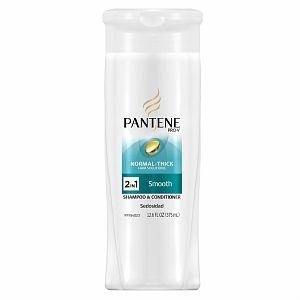 Buy Pantene Pro V Normal   Thick Hair Solutions Smooth 2 in 1 Shampoo 