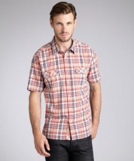 Designer Short Sleeve Button Front Shirts  