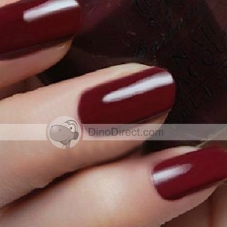 Wholesale 15ml Bottle Nail Polish Lacquer Dull Red   