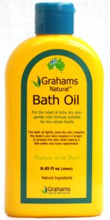 Grahams Natural Alternatives Bath Oil    8.45 fl oz   Vitacost 