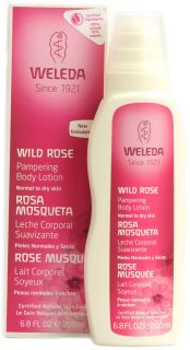 Weleda Pampering Lotion Normal to Dry Skin Wild Rose    6.8 fl oz 