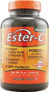 American Health Ester C® Powder with Citrus Bioflavonoids    8 oz 