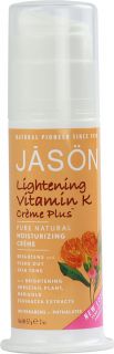 Jason Lightening Vitamin K Creme Plus™    2 oz   Vitacost 