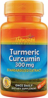 Thompson Turmeric Curcumin    300 mg   60 Capsules   Vitacost 