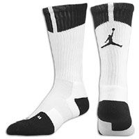 Jordan AJ Dri Fit Crew Sock   Mens   White / Black