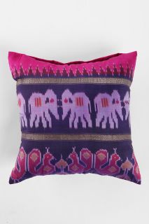 Magical Thinking Silk Sari Pillow   Urban Outfitters