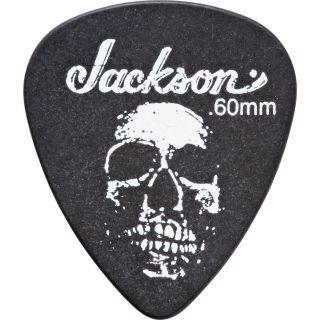 Jackson 451 Black Sick Skull Guitar Picks   1 Dozen  Musicians 