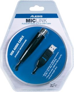 Alesis MicLink USB Audio Interface Cable  Musicians Friend