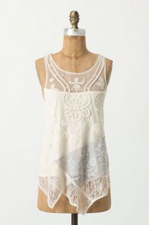 Sheer Patchwork Tank   Anthropologie