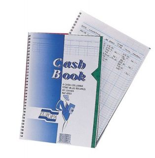 Europa Cash Book A4 4cash Green 4953   5 Pack  Ebuyer