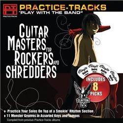 Practice Tracks Practice Tracks CD   Guitar Masters for Rockers and 
