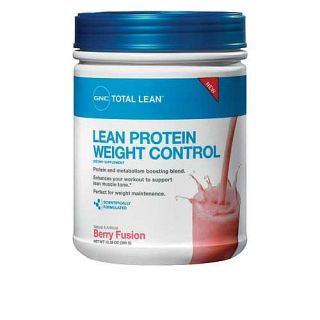 Buy the GNC Total Lean™ LEAN PROTEIN WEIGHT CONTROL Berry Fusion on 