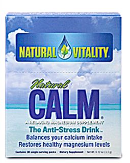 Natural Vitality Natural Magnesium Calm    30 Packets   Vitacost 