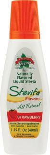 Stevita Flavors All Natural Flavored Stevia Strawberry    1.35 fl oz 