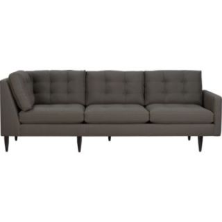 Petrie Right Arm Corner Sectional Sofa Available in Dark $2,100.00