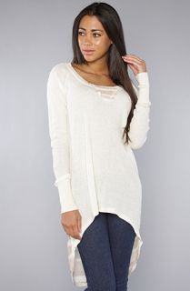 Free People The Repeat Raglan Tunic in Eggnog  Karmaloop   Global 