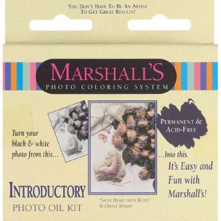 Marshalls Introductory Oil Set, for Hand Coloring Black & White and 
