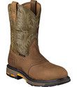 Ariat Workhog™ Pull On Composite Toe   Aged Bark/Army Green Full 