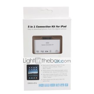 USD $ 22.89   Multi use 5 in 1 Connection Kit for iPad, iPad 2 and The 