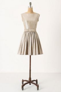 Polished Platinum Dress   Anthropologie